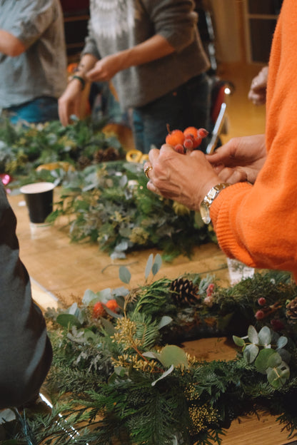 Christmas Wreath Workshop - £35 Deposit
